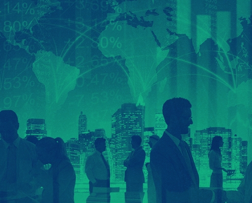 Business people collaborating