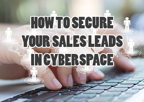 How To Secure Your Sales Leads In Cyberspace