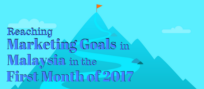 Reaching Marketing Goals in Malaysia in the First Month of 2017