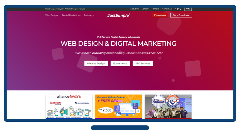Just Simple Website